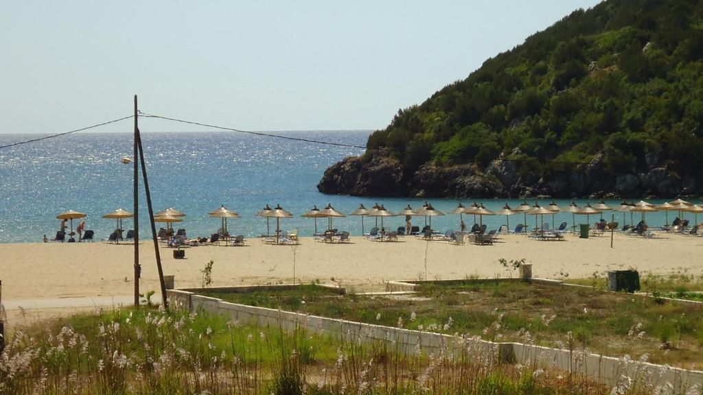Panorama Hotel Ammoudia Exteriör bild